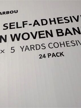 Barbour White  Self-Adhesive N on Woven Bandage Pack